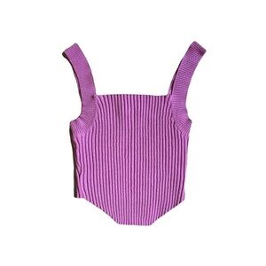 Kendall and Kylie ribbed tank top